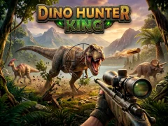 Cluiche Dino Hunter King ar líne