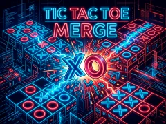 Cluiche Tic Tac Toe Merge ar líne