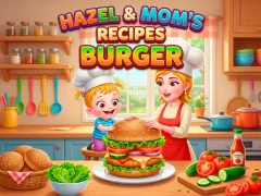 Cluiche Hazel & Mom's Recipes Burger ar líne