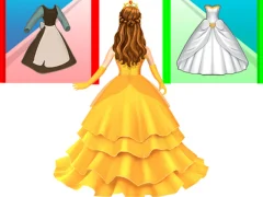 Cluiche Princess Dress Up Run ar líne