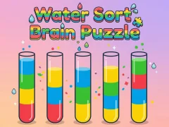 Cluiche Water Sort Brain Puzzle ar líne