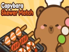Cluiche Capybara Skewer Match ar líne