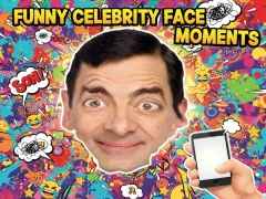 Cluiche Funny Celebrity Face Moments ar líne