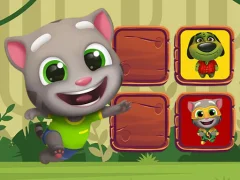 Cluiche Talking Tom Memory ar líne
