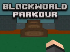 Cluiche BlockWorld Parkour ar líne