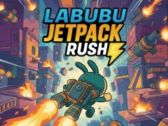 Cluiche Labubu Jetpack Rush ar líne