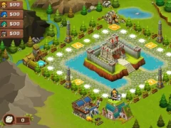 Cluiche Kingdoms Wars ar líne