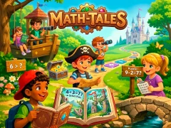Cluiche MathTales ar líne