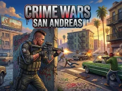 Cluiche Crime Wars San Andreas ar líne