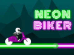 Cluiche Neon Biker ar líne