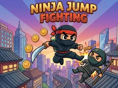 Cluiche Ninja Jump fighting ar líne