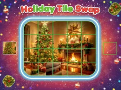 Cluiche Holiday Tile Swap ar líne