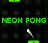 Cluiche Neon pong ar líne