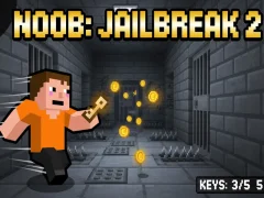 Cluiche Noob: Jailbreak 2 ar líne