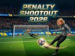Cluiche Penalty Shootout 2026 ar líne