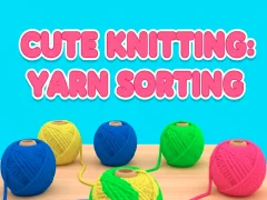 Cluiche Cute Knitting: Yarn Sorting ar líne