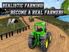 Cluiche Real Tractor Farming Simulator : Heavy Duty Tractor ar líne