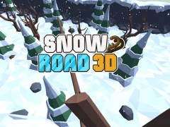 Cluiche Snow Road 3D ar líne