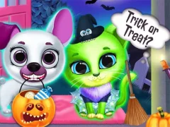 Cluiche Scary Makeover Halloween Pet Salon ar líne