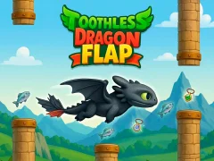 Cluiche Toothless Dragon Flap ar líne