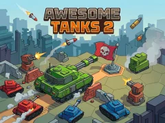 Cluiche Awesome Tanks 2 ar líne