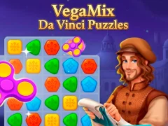 Cluiche VegaMix Da Vinci Puzzles ar líne