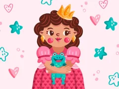 Cluiche The Frog Prince Jigsaw ar líne
