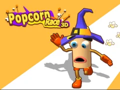 Cluiche Popcorn Running 3D ar líne