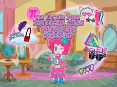 Cluiche My little pony Equestria Girls Pinkie Pie Dress Up ar líne