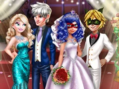 Cluiche Ladybug Wedding Royal Guests ar líne