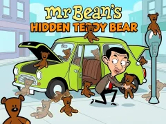 Cluiche Mr Bean Car Hidden Teddy Bear ar líne