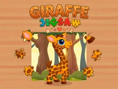 Cluiche Giraffe Jigsaw ar líne