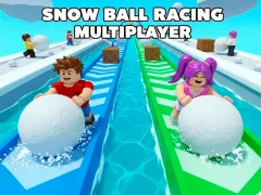 Cluiche Snow Ball Racing Mutliplayer ar líne