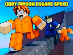 Cluiche Obby Prison Escape Speed ar líne