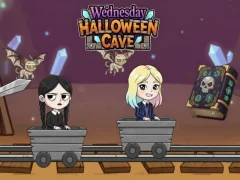 Cluiche Wednesday Halloween Cave ar líne