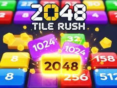 Cluiche 2048 Tile Rush ar líne