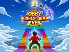Cluiche Obby Highest Jump Ever ar líne