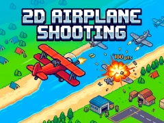 Cluiche 2D Airplane Shooting ar líne