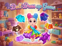 Cluiche Doll Dress up Game ar líne
