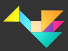 Cluiche 3d Tangram ar líne