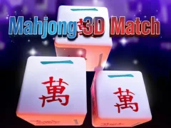 Cluiche Mahjong 3D Match ar líne