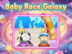Cluiche Baby Race Galaxy ar líne