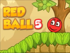 Cluiche Red Bounce Ball 5 ar líne
