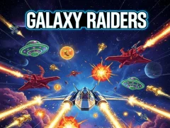 Cluiche Galaxy Raiders ar líne