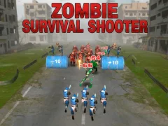 Cluiche Zombie Survival Shooter ar líne