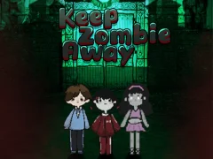 Cluiche Keep Zombie Away ar líne