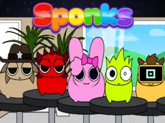 Cluiche Sponks ar líne