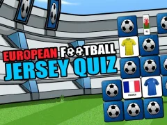 Cluiche European Football Jersey Quiz ar líne
