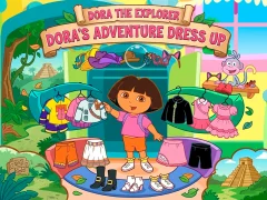 Cluiche Dora The explorer Dora's Adventure Dress Up ar líne