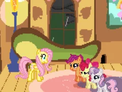 Cluiche Fluttershy's Bunny Rescue ar líne